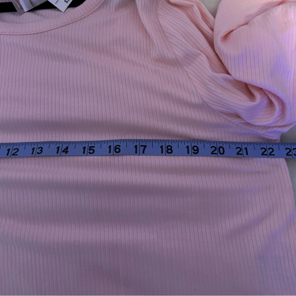 Long Sleeve Ribbed Lounge Top - Picture 6 of 6